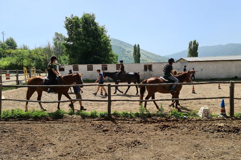 Passaggio a cavallo